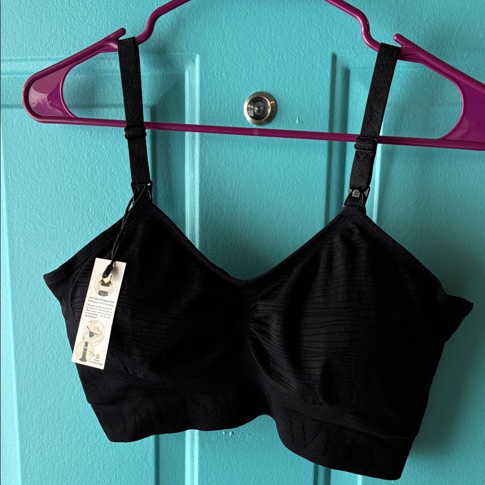 Kindred bravely nursing pumping bra M